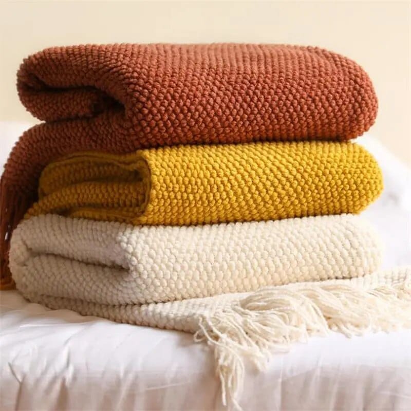 Luxe Nordic Throw Blanket Blankets