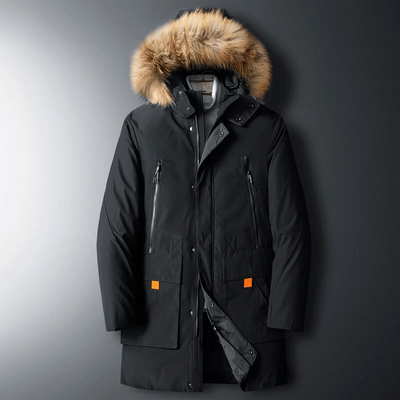 The Artic Wolf Parka Charcoal / S Coat