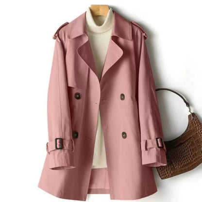 MidiNoir Rive Gauche Tailored Coat Pink / M Coat