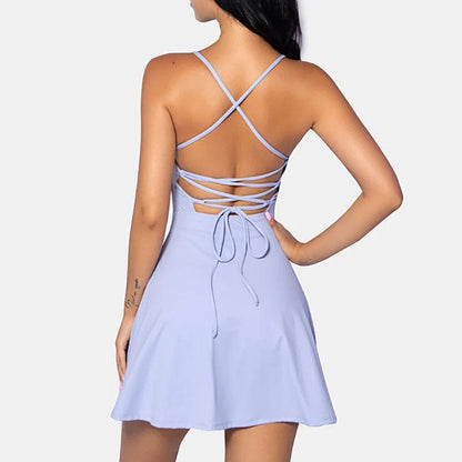 Athena Active Dress with Shorts Dress