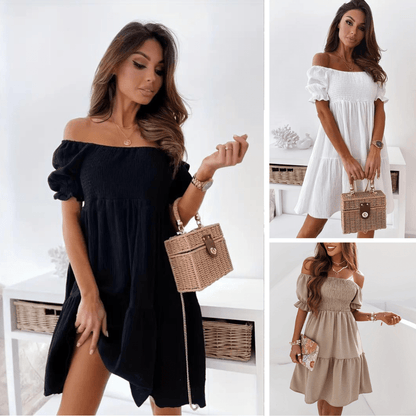 SunKissed™ ShoulderGlow Buy 2 Get 1 Free - (All 3 Colors) / S Dress