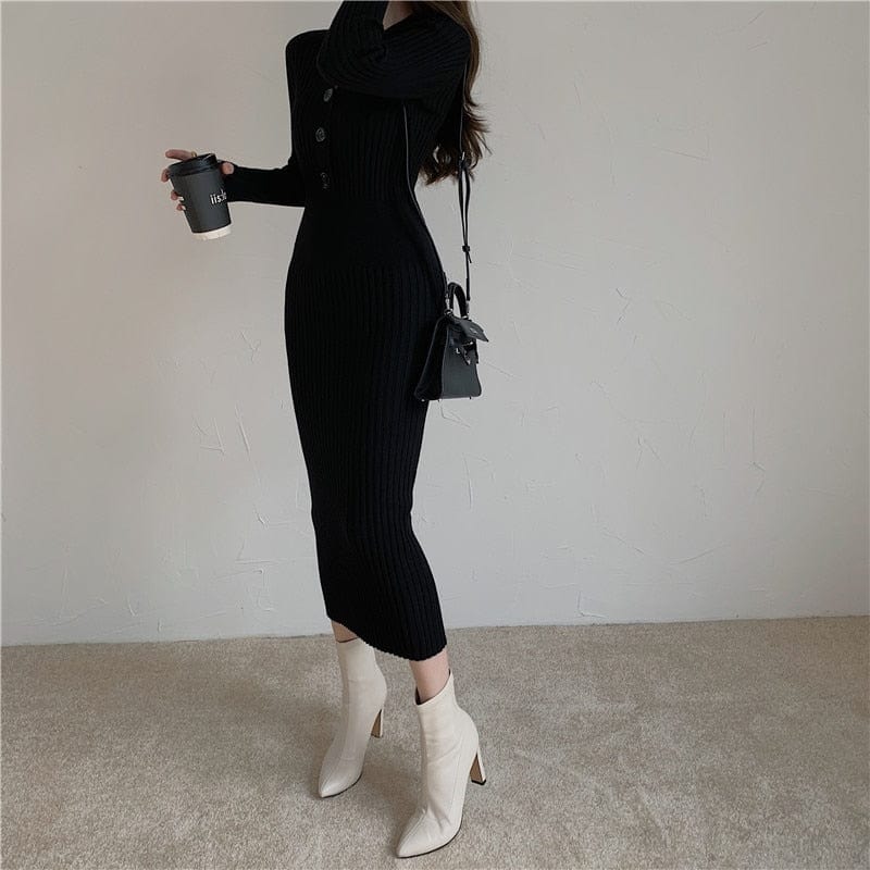 Long Sleeve Fall Dress Dress