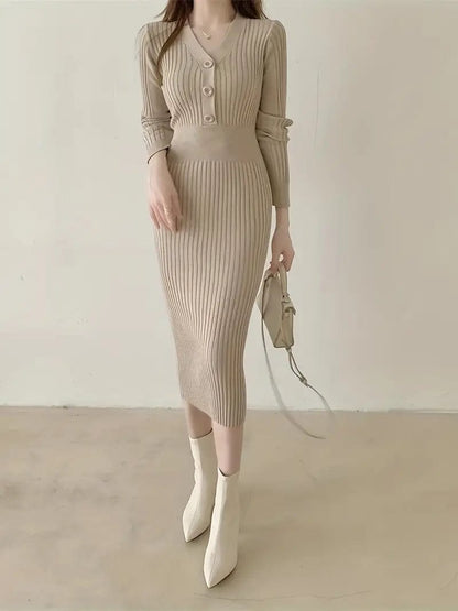 Long Sleeve Fall Dress Dress