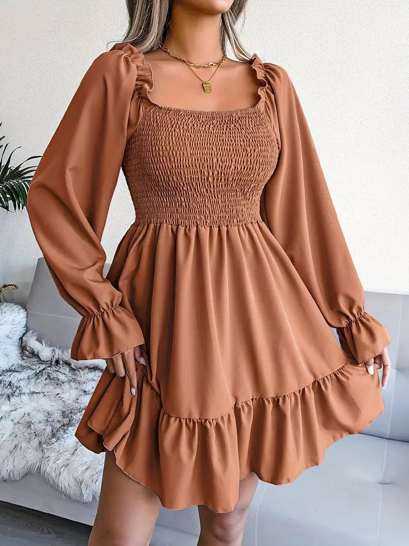 RuffleRoyale™ Autumn Dress Dress