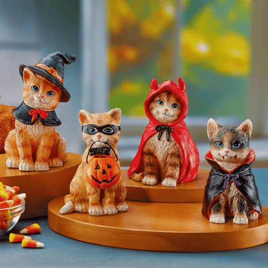 Purr-fect Pals Spooky Squad Buy 2 Get 2 Free (All 4) Figurine