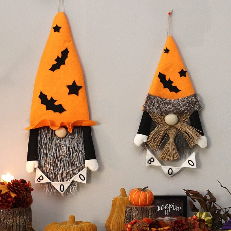 Haunt & Home: Spooky Gnome Wall Hangings 2 Pack - Both Halloween