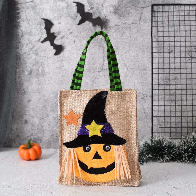 Boo Crew: Artisan Halloween Candy Bags Scarecrow Candy Bag Halloween