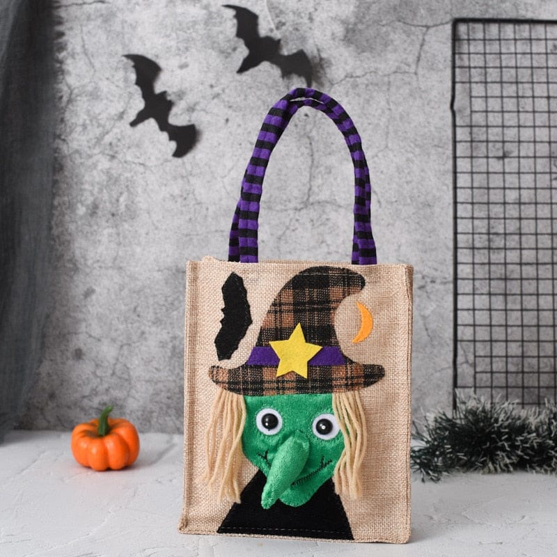 Boo Crew: Artisan Halloween Candy Bags Whimsical Witch Halloween