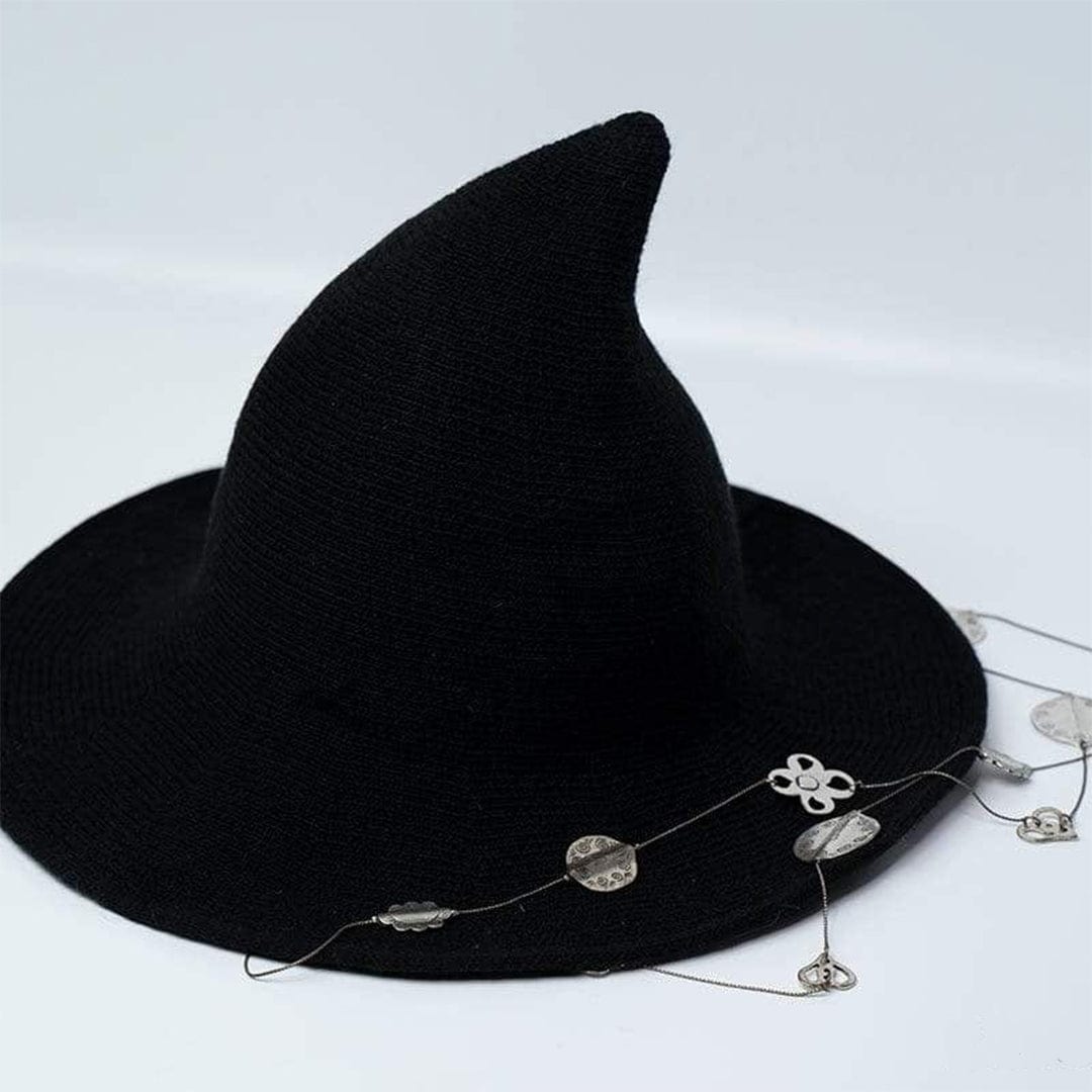 Modern Witch Hat Cosmic Black Hat