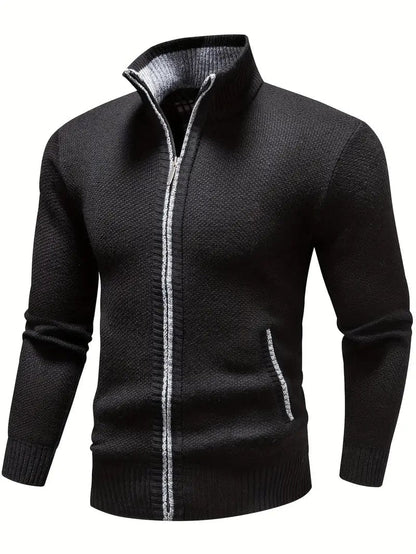 Urban Elite:  Merino Wool Jacket for Professionals Black / S Jacket