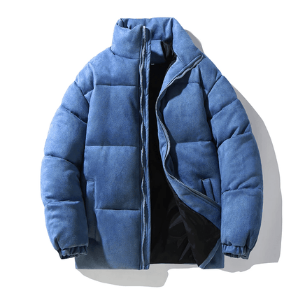 Heritage Faux Suede Jacket Blue / M Jacket