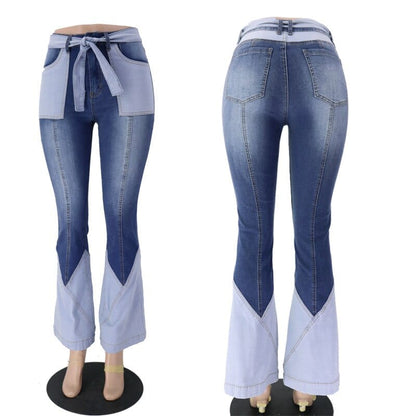 FlairFit™ BootGlam Dark Blue / S Jeans