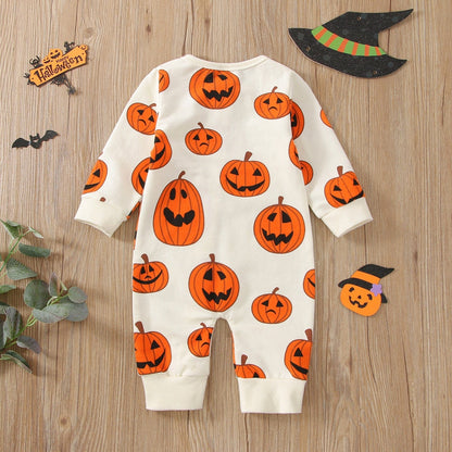 Jack-o'-Lantern Baby Onesie 6-12Months Onesie