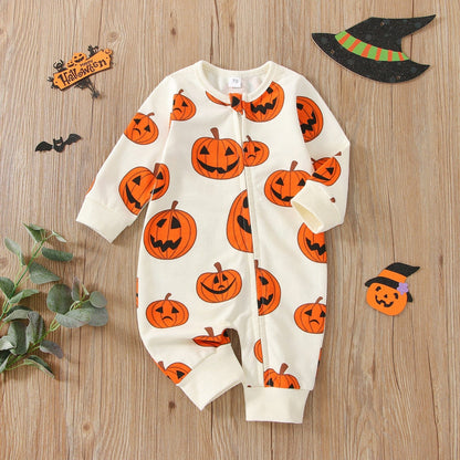 Jack-o'-Lantern Baby Onesie Onesie