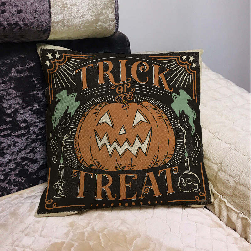 Halloween Pillow Case 450mm*450mm / Pumpkin Pillow Case