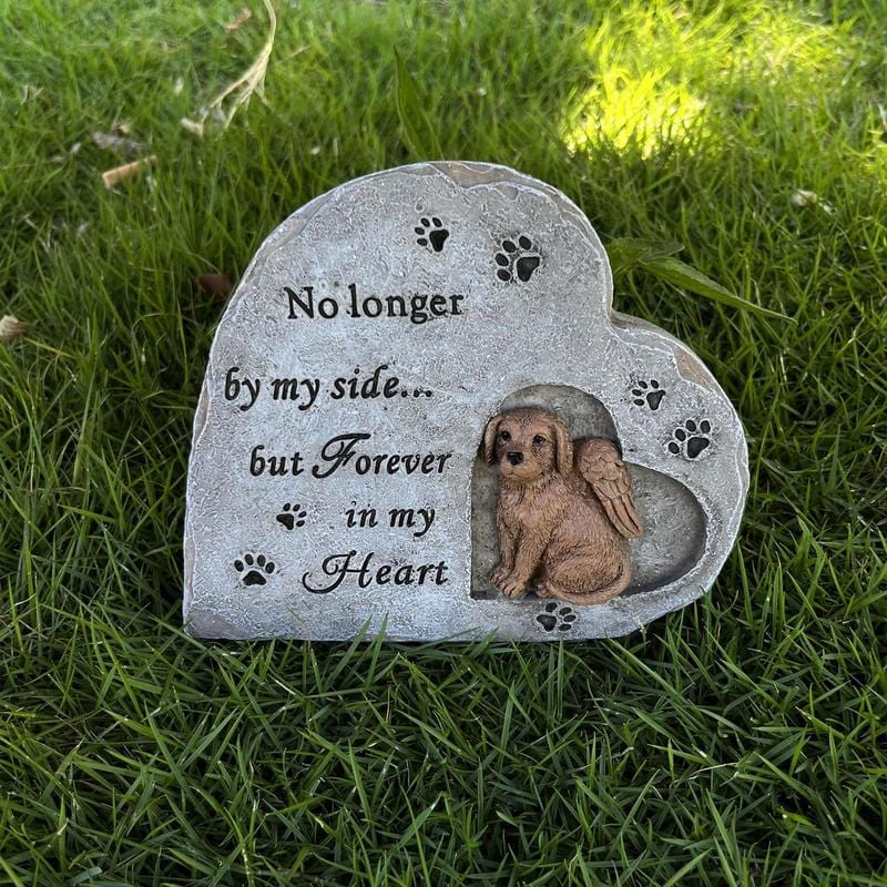 Forever Stone - Paw Prints on Your Soul Sculpture