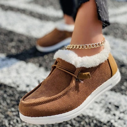 Taylor Moccasin : Australian Merino Shearling Sheepskin Brown / 5 Shoe