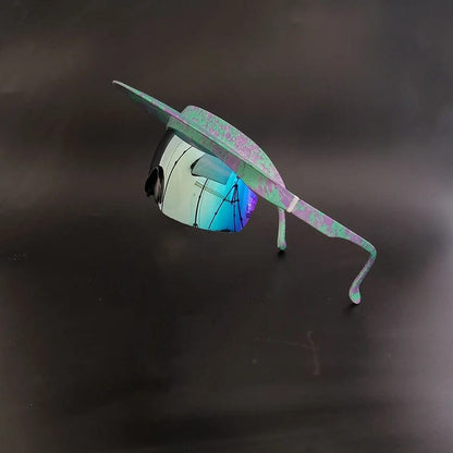 AeroShade Visor Sunglasses Aqua Sunglasses