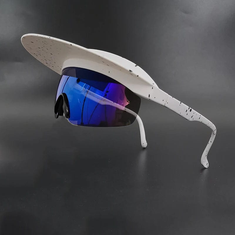 AeroShade Visor Sunglasses Luna White Sunglasses