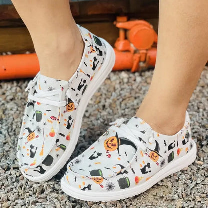 Haunted Halloween Shoes Women's Shoes