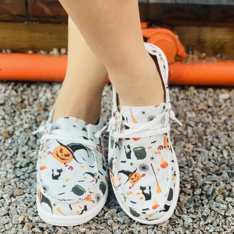 Haunted Halloween Shoes Women's Shoes